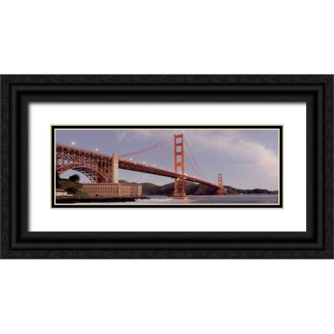 Golden Gate Bridge - 40 Black Ornate Wood Framed Art Print with Double Matting by Blaustein, Alan
