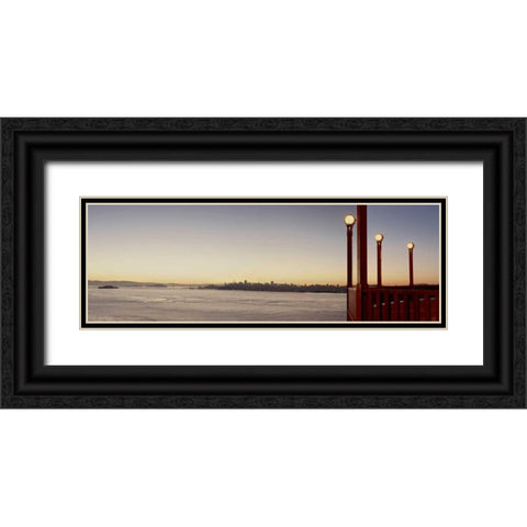 Golden Gate Bridge - 37 Black Ornate Wood Framed Art Print with Double Matting by Blaustein, Alan