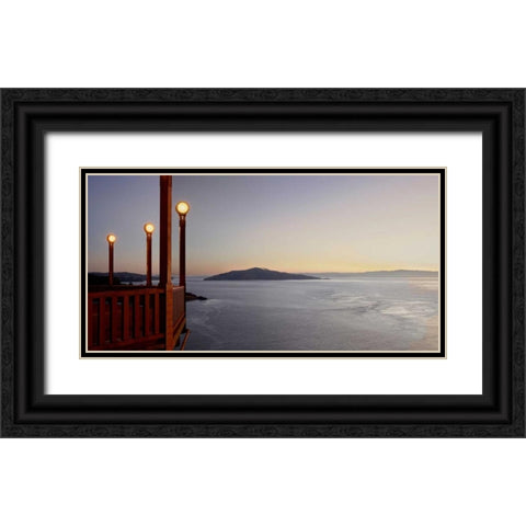 Golden Gate Bridge - 38 Black Ornate Wood Framed Art Print with Double Matting by Blaustein, Alan