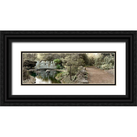 Golden Gate Park - 11 Black Ornate Wood Framed Art Print with Double Matting by Blaustein, Alan