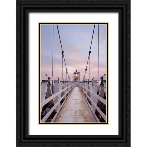 Point Bonita - 3 Black Ornate Wood Framed Art Print with Double Matting by Blaustein, Alan