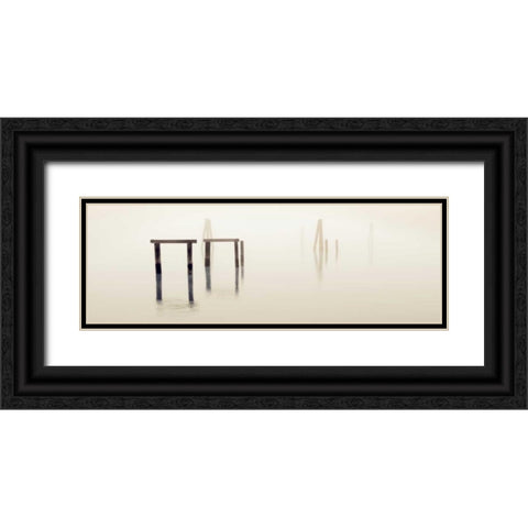 CaptainÃ¢â‚¬â„¢s Cove - 1 Black Ornate Wood Framed Art Print with Double Matting by Blaustein, Alan