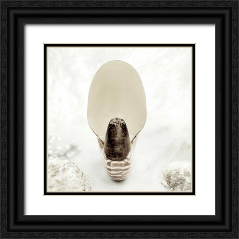 Crystal Harbor - 16 Black Ornate Wood Framed Art Print with Double Matting by Blaustein, Alan