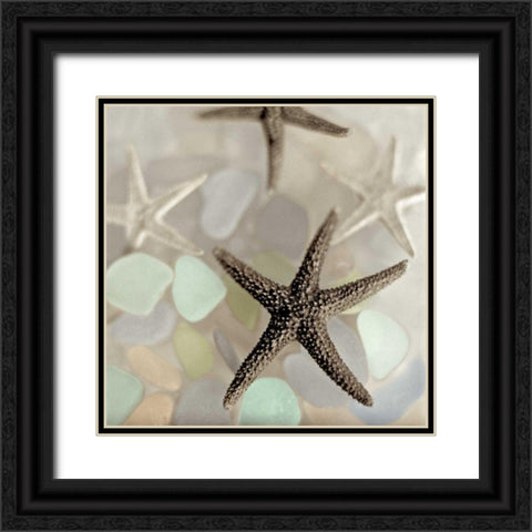 Crystal Harbor - 13 Black Ornate Wood Framed Art Print with Double Matting by Blaustein, Alan