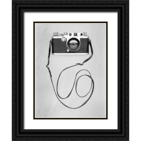 Retro Point and Shoot - 13 Black Ornate Wood Framed Art Print with Double Matting by Blaustein, Alan