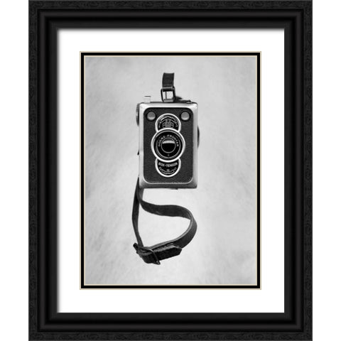 Retro Point and Shoot - 20 Black Ornate Wood Framed Art Print with Double Matting by Blaustein, Alan