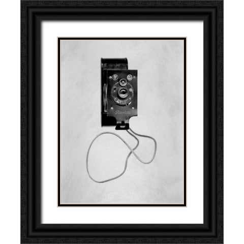 Retro Point and Shoot - 21 Black Ornate Wood Framed Art Print with Double Matting by Blaustein, Alan