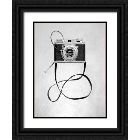 Retro Point and Shoot - 25 Black Ornate Wood Framed Art Print with Double Matting by Blaustein, Alan