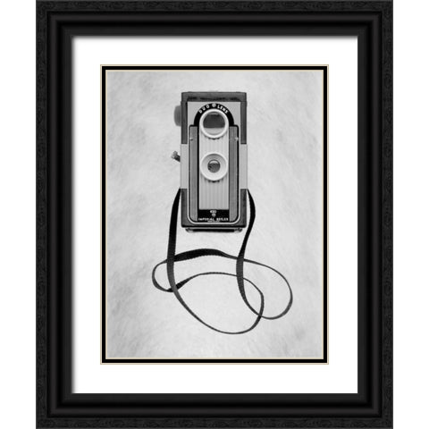 Retro Point and Shoot - 33 Black Ornate Wood Framed Art Print with Double Matting by Blaustein, Alan