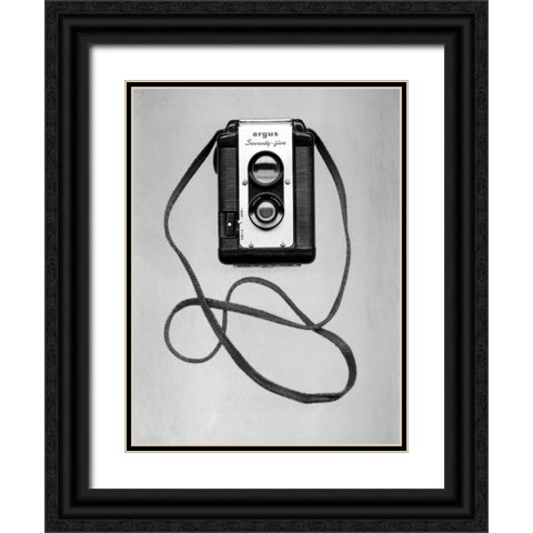 Retro Point and Shoot - 1 Black Ornate Wood Framed Art Print with Double Matting by Blaustein, Alan
