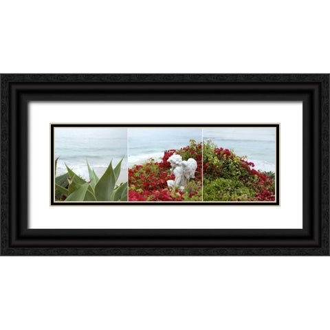 Laguna Coast - 3 Black Ornate Wood Framed Art Print with Double Matting by Blaustein, Alan