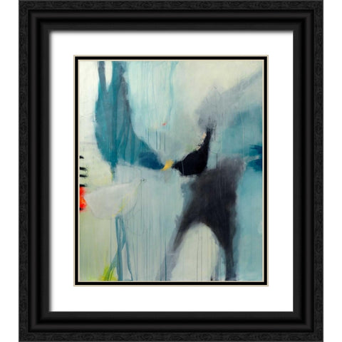 Farewell Black Ornate Wood Framed Art Print with Double Matting by Brix, Sidsel
