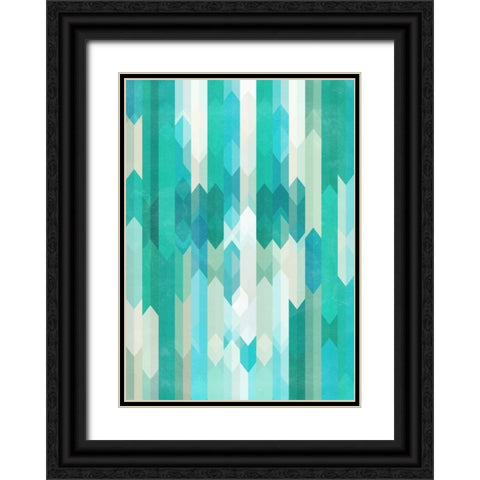 Skull Experiment I Black Ornate Wood Framed Art Print with Double Matting by Beer, Hannes