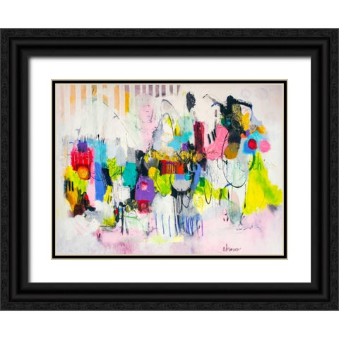 Lost in Oklahoma Black Ornate Wood Framed Art Print with Double Matting by Brown, Cynthia Anne