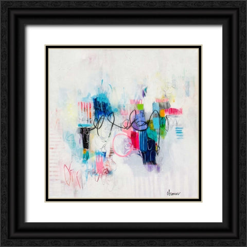 Possibilities of the Heart Black Ornate Wood Framed Art Print with Double Matting by Brown, Cynthia Anne