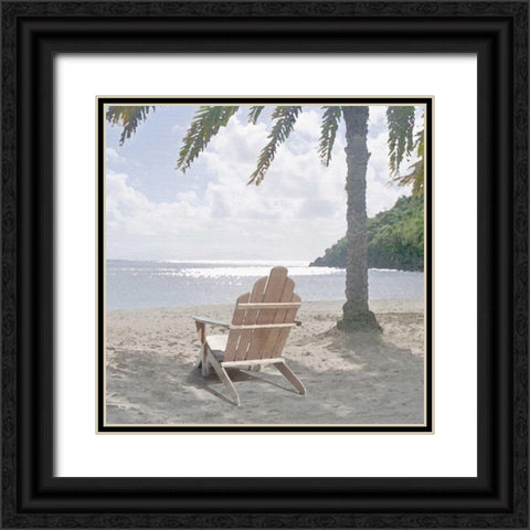 Carribean Dream Black Ornate Wood Framed Art Print with Double Matting by Bay, Noah