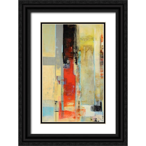 30 Serie Vertigo Black Ornate Wood Framed Art Print with Double Matting by Benedicto, Ines