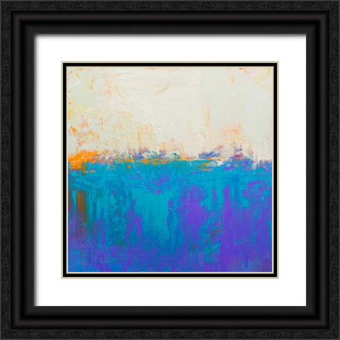 Orange Spark Black Ornate Wood Framed Art Print with Double Matting by Bishop, Don