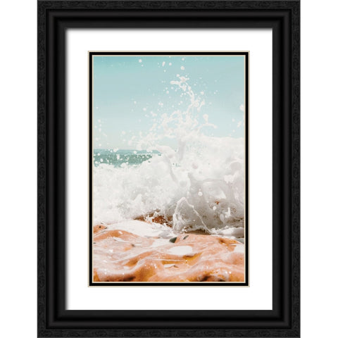 Corozo Black Ornate Wood Framed Art Print with Double Matting by Broadway, Krista