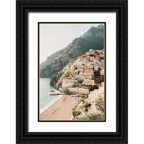 Cosma Black Ornate Wood Framed Art Print with Double Matting by Broadway, Krista