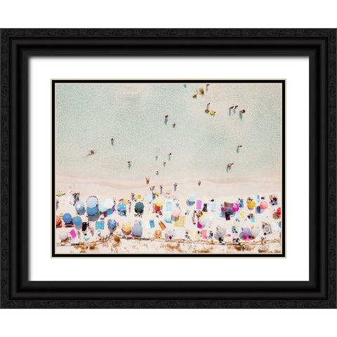 Ventura Black Ornate Wood Framed Art Print with Double Matting by Broadway, Krista