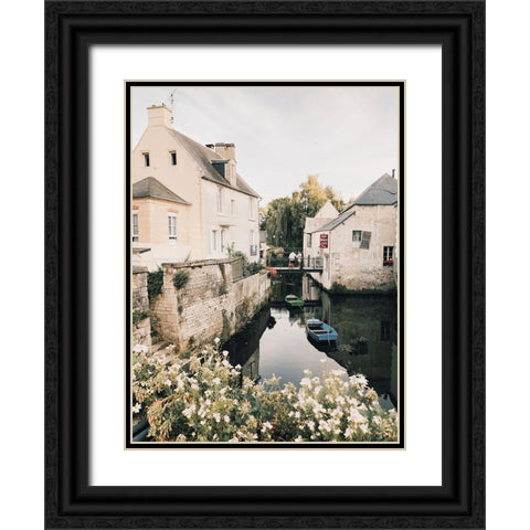 Bayeux Black Ornate Wood Framed Art Print with Double Matting by Broadway, Krista