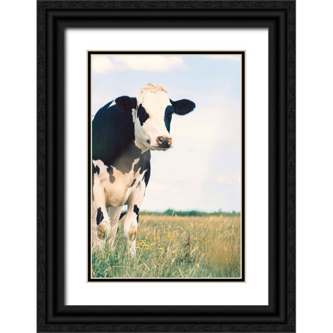 Kenton Black Ornate Wood Framed Art Print with Double Matting by Broadway, Krista