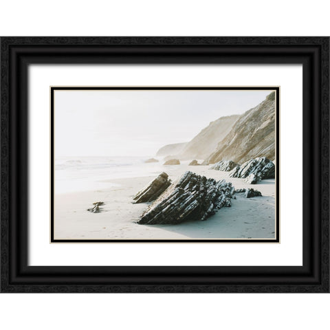 Salerno Black Ornate Wood Framed Art Print with Double Matting by Broadway, Krista