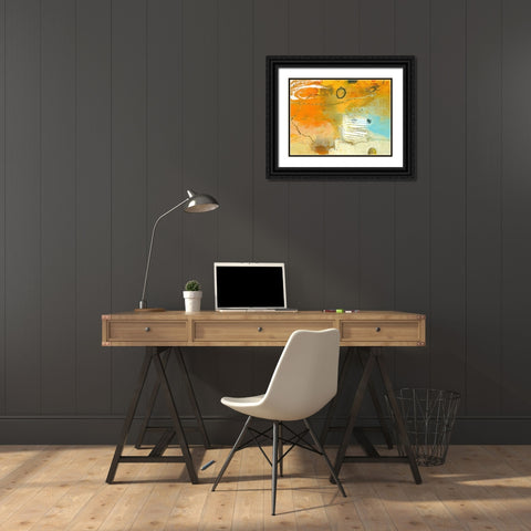 Fondness of Fields 1 Black Ornate Wood Framed Art Print with Double Matting by Beer, Pamela K.