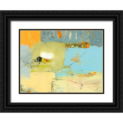 Fondness of Fields 3 Black Ornate Wood Framed Art Print with Double Matting by Beer, Pamela K.