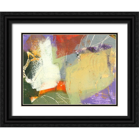 Bold Statements 3 Black Ornate Wood Framed Art Print with Double Matting by Beer, Pamela K.