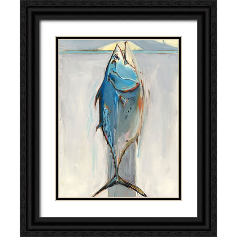 Bonita Black Ornate Wood Framed Art Print with Double Matting by Broaderick, Kathleen