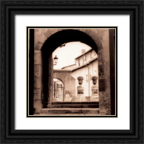 Sevilla Espana Black Ornate Wood Framed Art Print with Double Matting by Blaustein, Alan