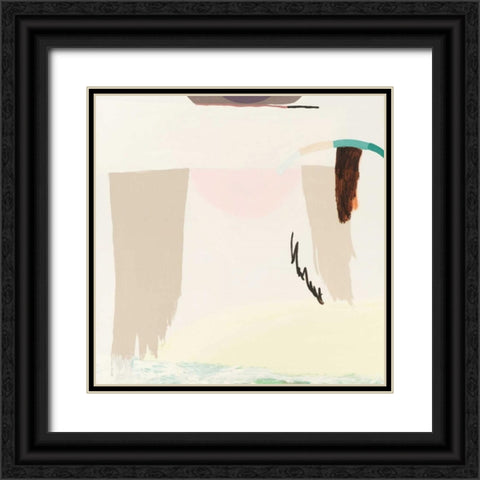 Light and the Desert Black Ornate Wood Framed Art Print with Double Matting by Cohen, Aliza