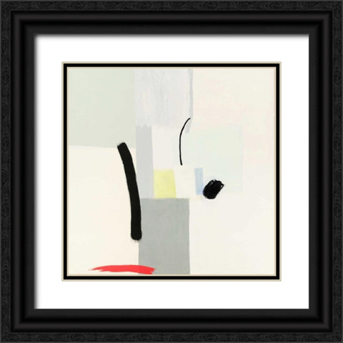 Interruptions Black Ornate Wood Framed Art Print with Double Matting by Cohen, Aliza