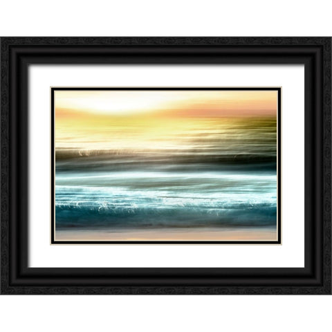 Sparkle and Shine Black Ornate Wood Framed Art Print with Double Matting by Connolly, Karin