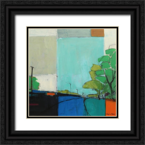 There We Go Black Ornate Wood Framed Art Print with Double Matting by Chapuis, Virginia