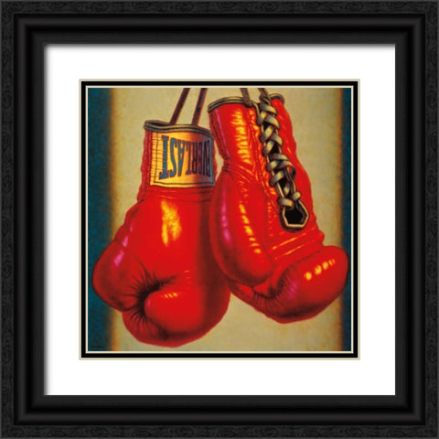 Hang It Up Black Ornate Wood Framed Art Print with Double Matting by Colletta, TR