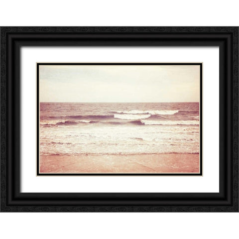 All Is Calm Black Ornate Wood Framed Art Print with Double Matting by Cochrane, Carolyn