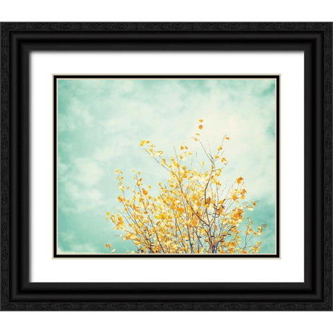 Gentle Whisper Black Ornate Wood Framed Art Print with Double Matting by Cochrane, Carolyn