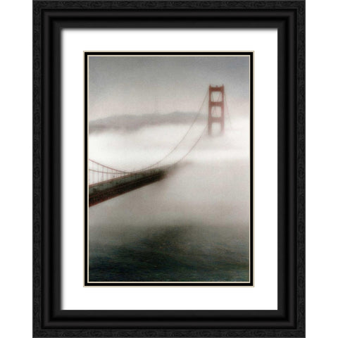 The Fog Comes In Black Ornate Wood Framed Art Print with Double Matting by Culver, Laura