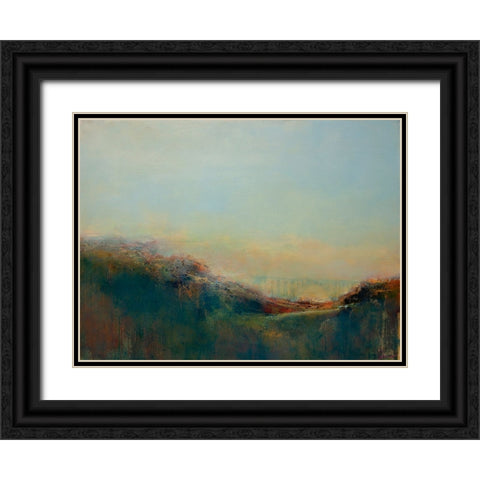Bixby Black Ornate Wood Framed Art Print with Double Matting by Dennis, Patrick