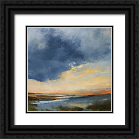 Cayucos Black Ornate Wood Framed Art Print with Double Matting by Dennis, Patrick