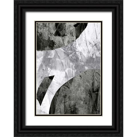 Midnight Storm I Black Ornate Wood Framed Art Print with Double Matting by Dubois, Lori