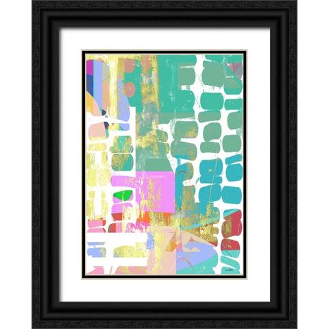 Trendsetter I Black Ornate Wood Framed Art Print with Double Matting by Dubois, Lori