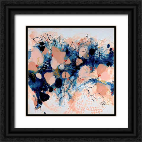 Beauty Remains Black Ornate Wood Framed Art Print with Double Matting by DelValle, Patty