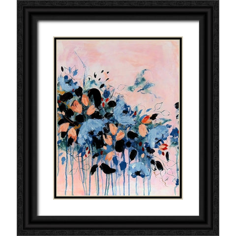 Bridesmaid Two Black Ornate Wood Framed Art Print with Double Matting by DelValle, Patty