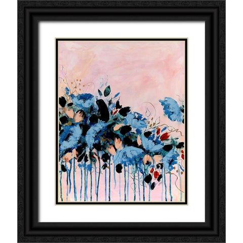 Bridesmaid Three Black Ornate Wood Framed Art Print with Double Matting by DelValle, Patty