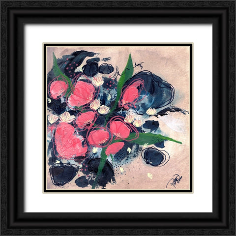 Secret Place Black Ornate Wood Framed Art Print with Double Matting by DelValle, Patty