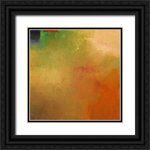 Autumn Mist Black Ornate Wood Framed Art Print with Double Matting by Dickson, Mark